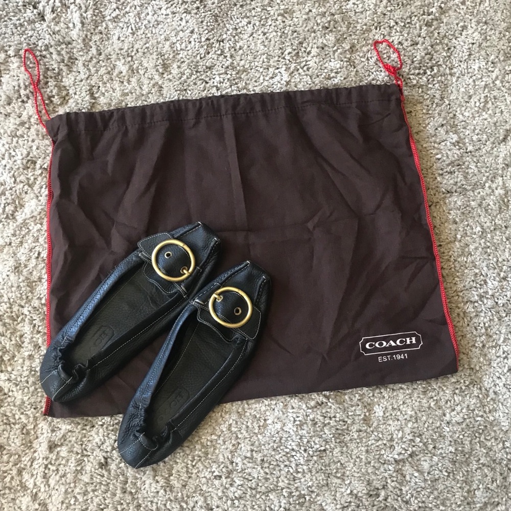 Coach Loafers in Classic Black